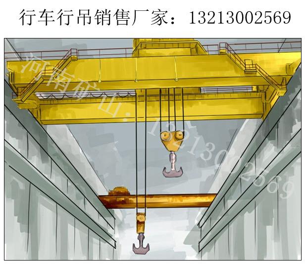 山西阳泉桥式起重机厂家开闭机构驱动抓斗闭合的桥式起重机