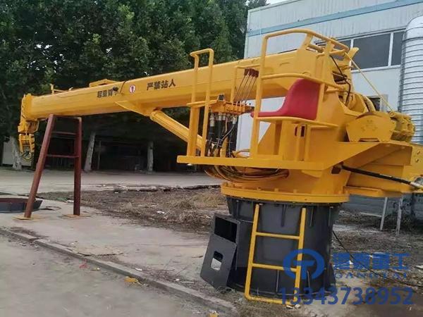 浙江丽水船用甲板起重机公司9吨甲板吊功能参数