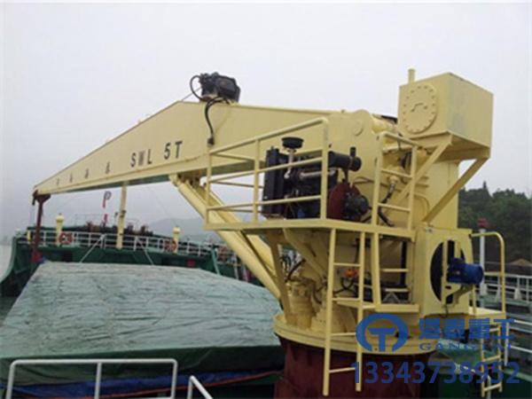 浙江绍兴船用甲板起重机公司甲板起重机介绍说明