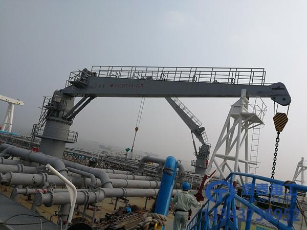 浙江丽水船用甲板起重机公司9吨甲板吊经久耐用