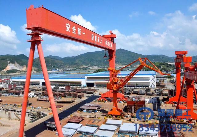 浙江湖州造船门式起重机厂家造船门机变频调速安全可靠