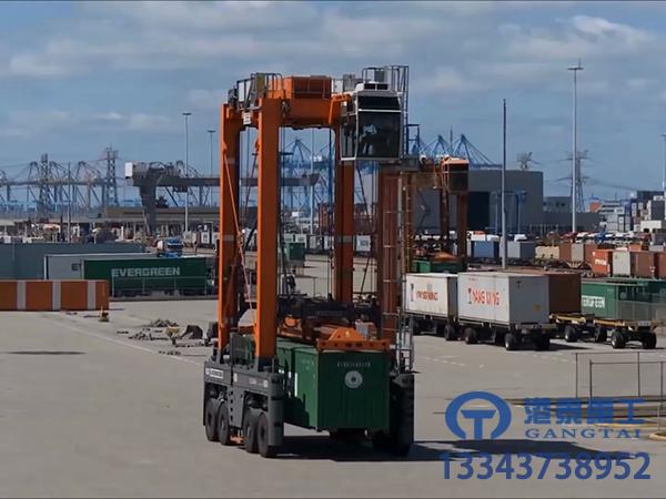 广东深圳轮胎式集装箱跨运车厂家轮胎式集装箱跨运车结构稳定